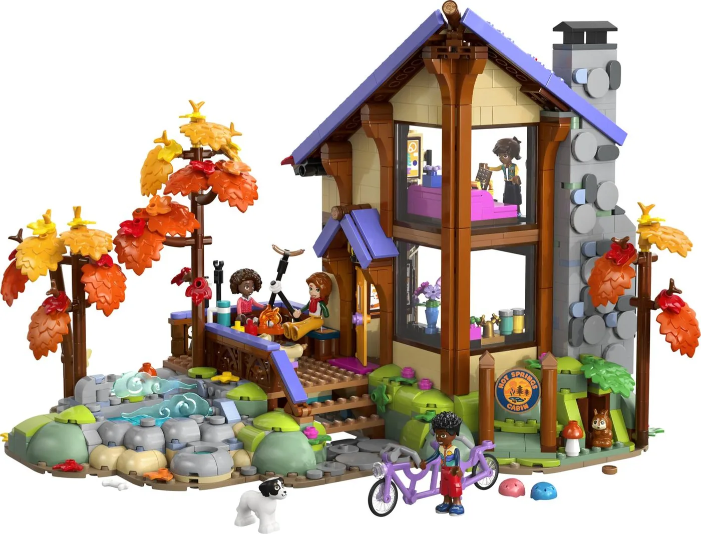 LEGO 42705 Cabine forestière d'automne cosy - prix | Brick Broker