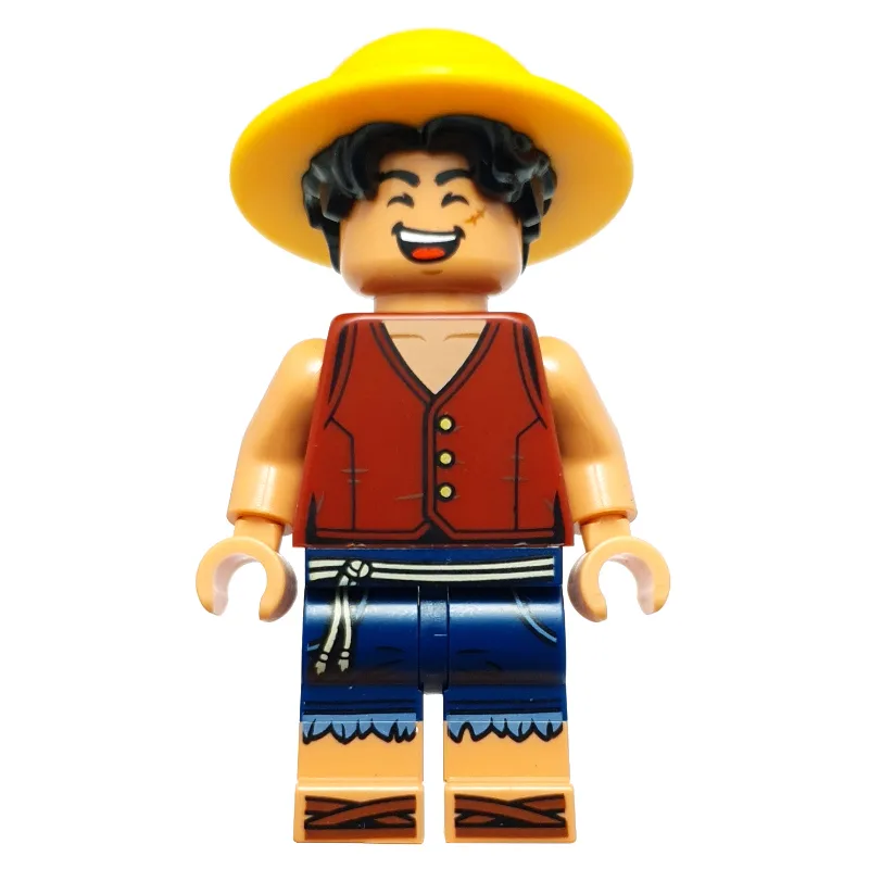 Monkey D. Luffy, Hat, Closed Mouth — dans quels sets LEGO ? (fig-016647) | Brick Broker