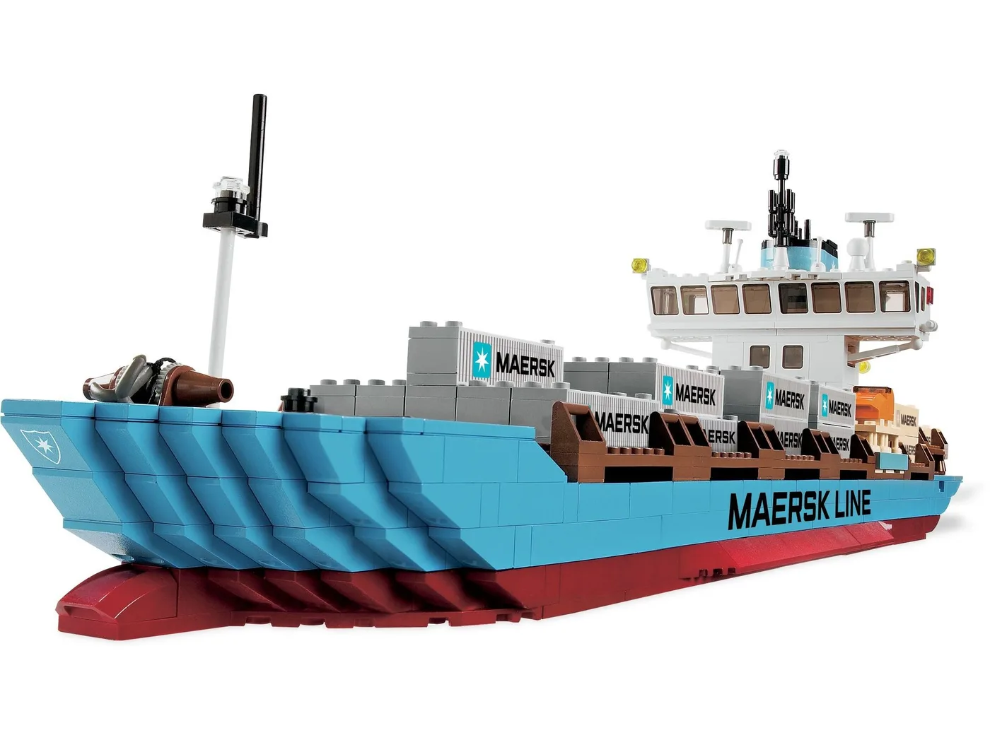 LEGO 10155 Porte-conteneurs Maersk Line Édition 2010 - prix | Brick Broker