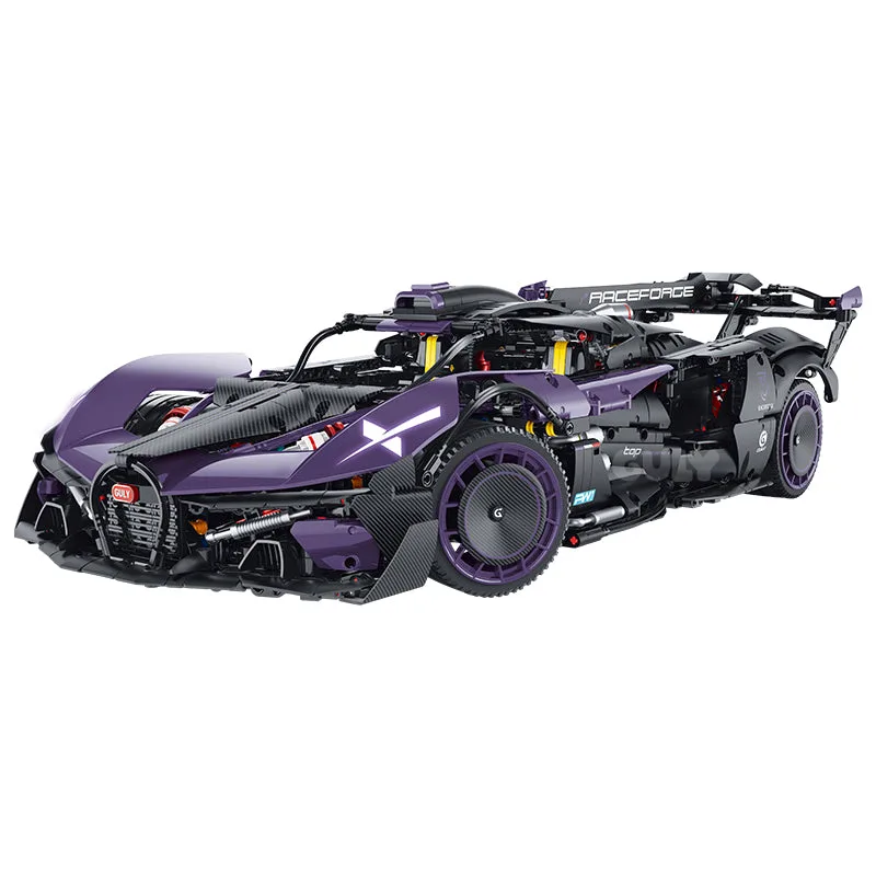 JIESTAR Kit de modèle de Supercar Électrodéposée GULY 1:8 10643 (JS-10643) - prix | Brick Broker