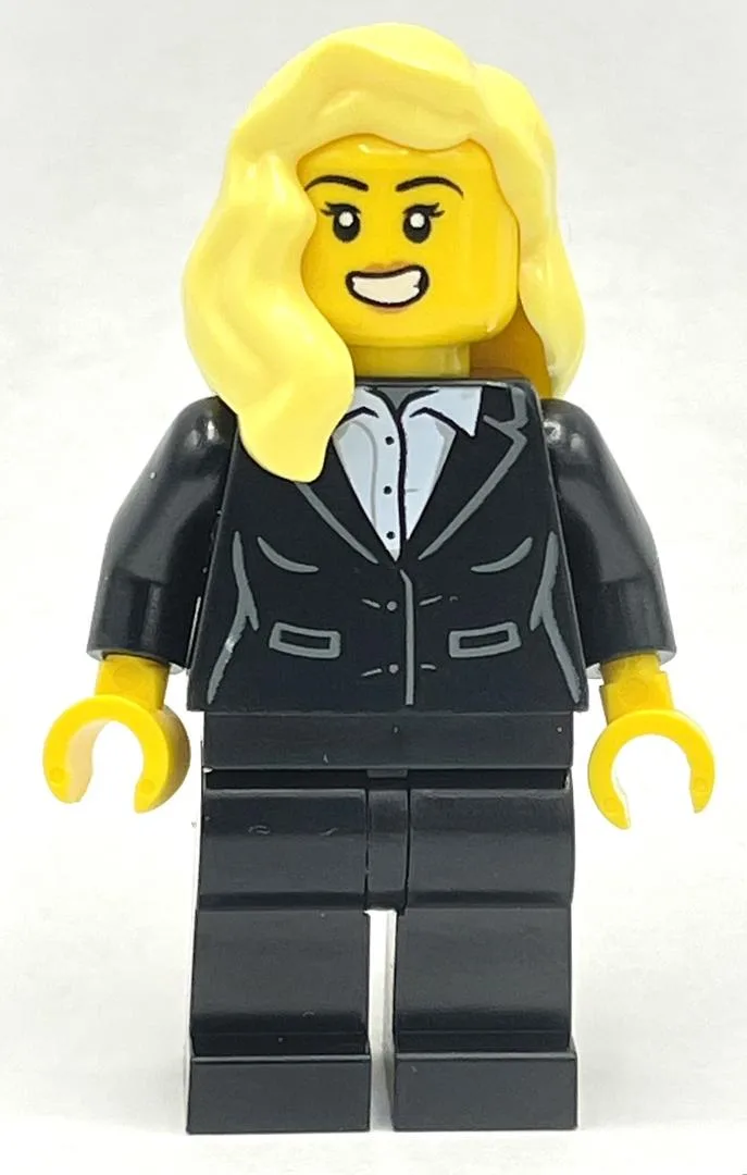 Magician - Black Tuxedo, Bright Light Yellow… — minifigurine LEGO | Brick Broker