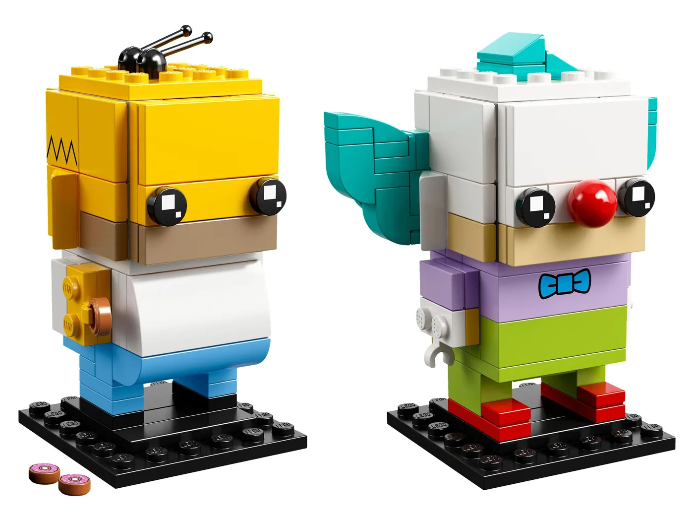 LEGO 41632 Homer Simpson et Krusty le Clown - prix | Brick Broker