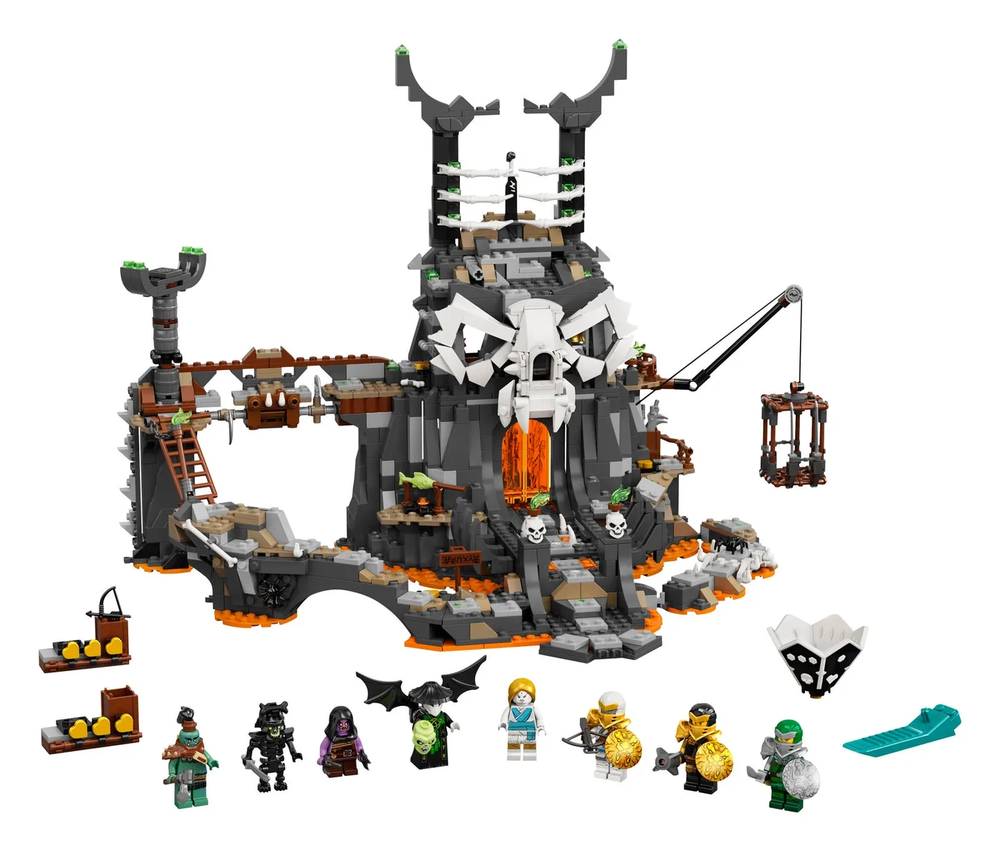 LEGO 71722 Les donjons du Sorcier au Crâne - prix | Brick Broker