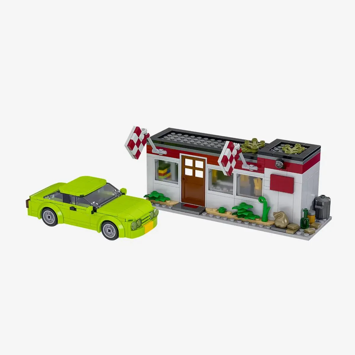 BlueBrixx Magasin de frites néerlandais (BB-109413) - prix | Brick Broker