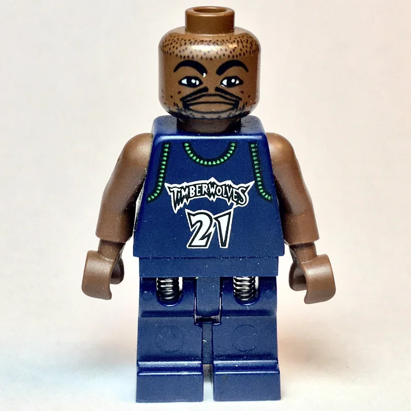 Kevin Garnett, Minnesota Timberwolves #21, Da… — minifigurine LEGO | Brick Broker
