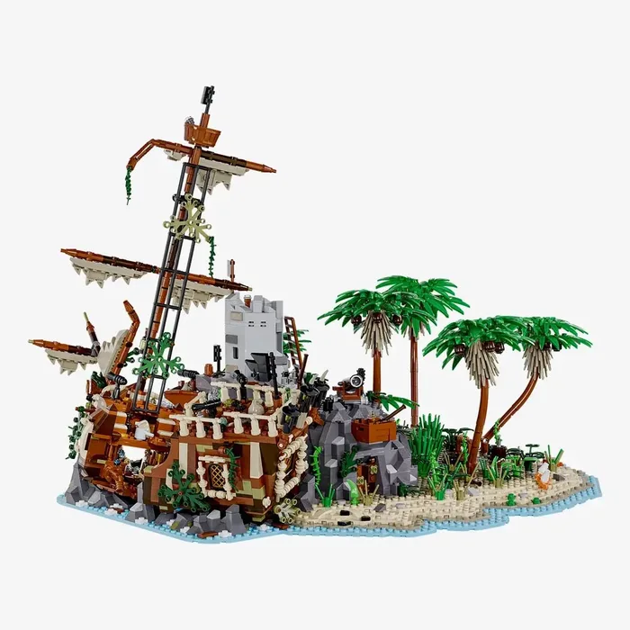 BlueBrixx Île des Pirates - Avant-Poste de Récif (BB-107096) - prix | Brick Broker
