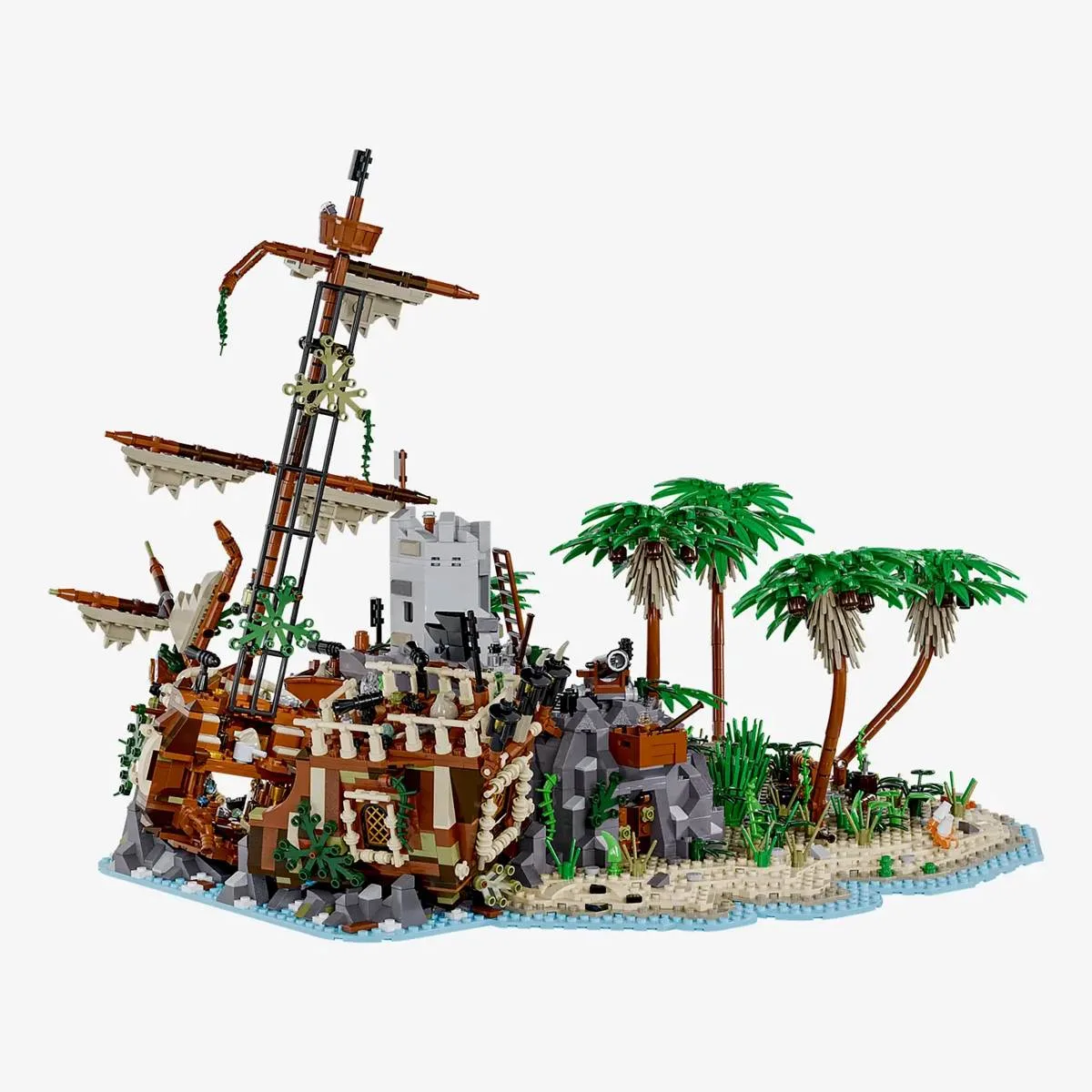 BlueBrixx Île des Pirates - Avant-Poste de Récif (BB-107096) - prix | Brick Broker