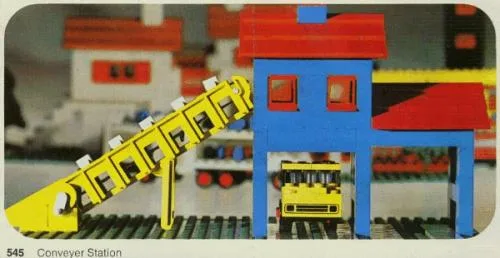 LEGO 545 Station de convoyeur - prix et où acheter | Brick Broker