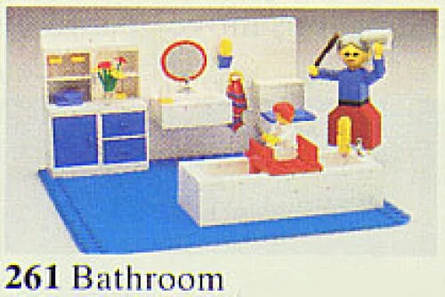 LEGO 261 Salle de bain - prix et où acheter | Brick Broker