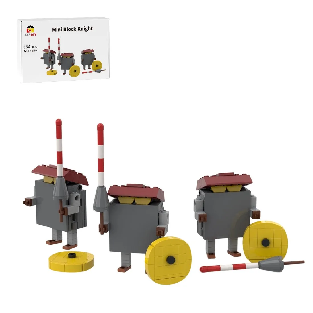 LesDiy Mini set de chevalier (LESDIY-3738887) - prix | Brick Broker