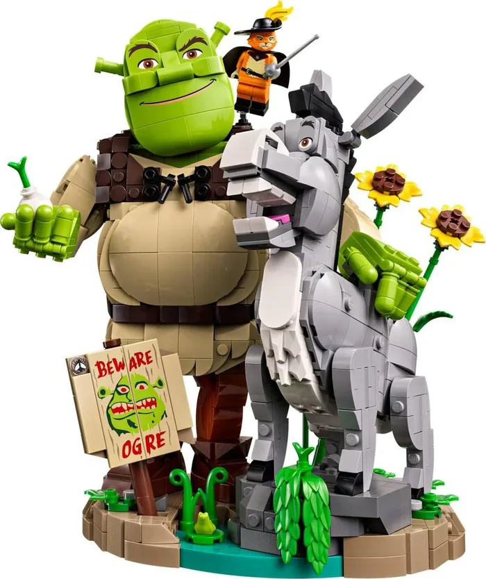 LEGO 72423 Shrek, l'Âne & le Chat Potté - prix | Brick Broker