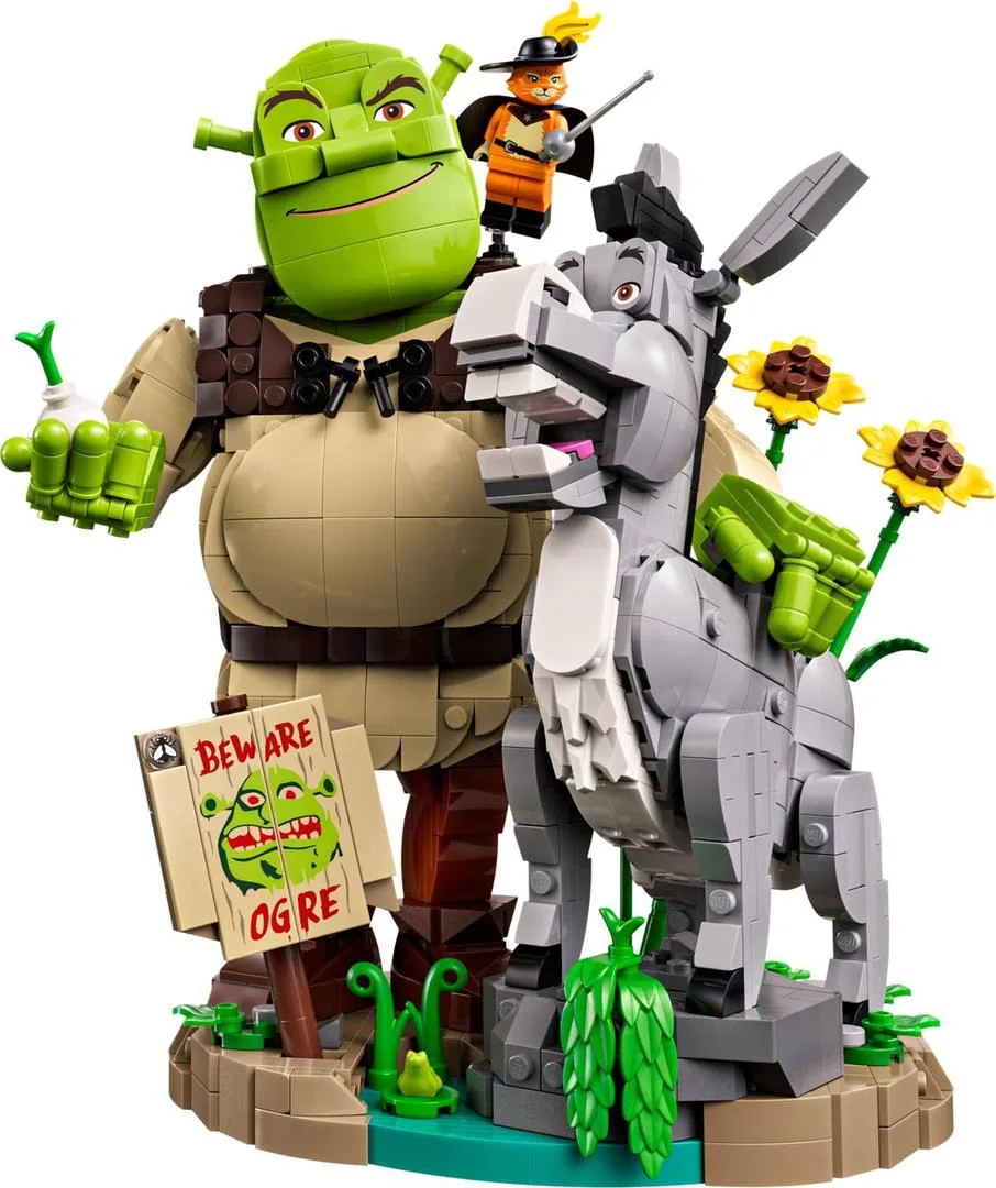 LEGO 72423 Shrek, l'Âne & le Chat Potté - prix | Brick Broker