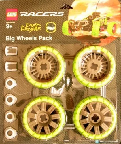 LEGO 4286025 Pack Grandes Roues Destructeur de Terre (Vert) - prix | Brick Broker