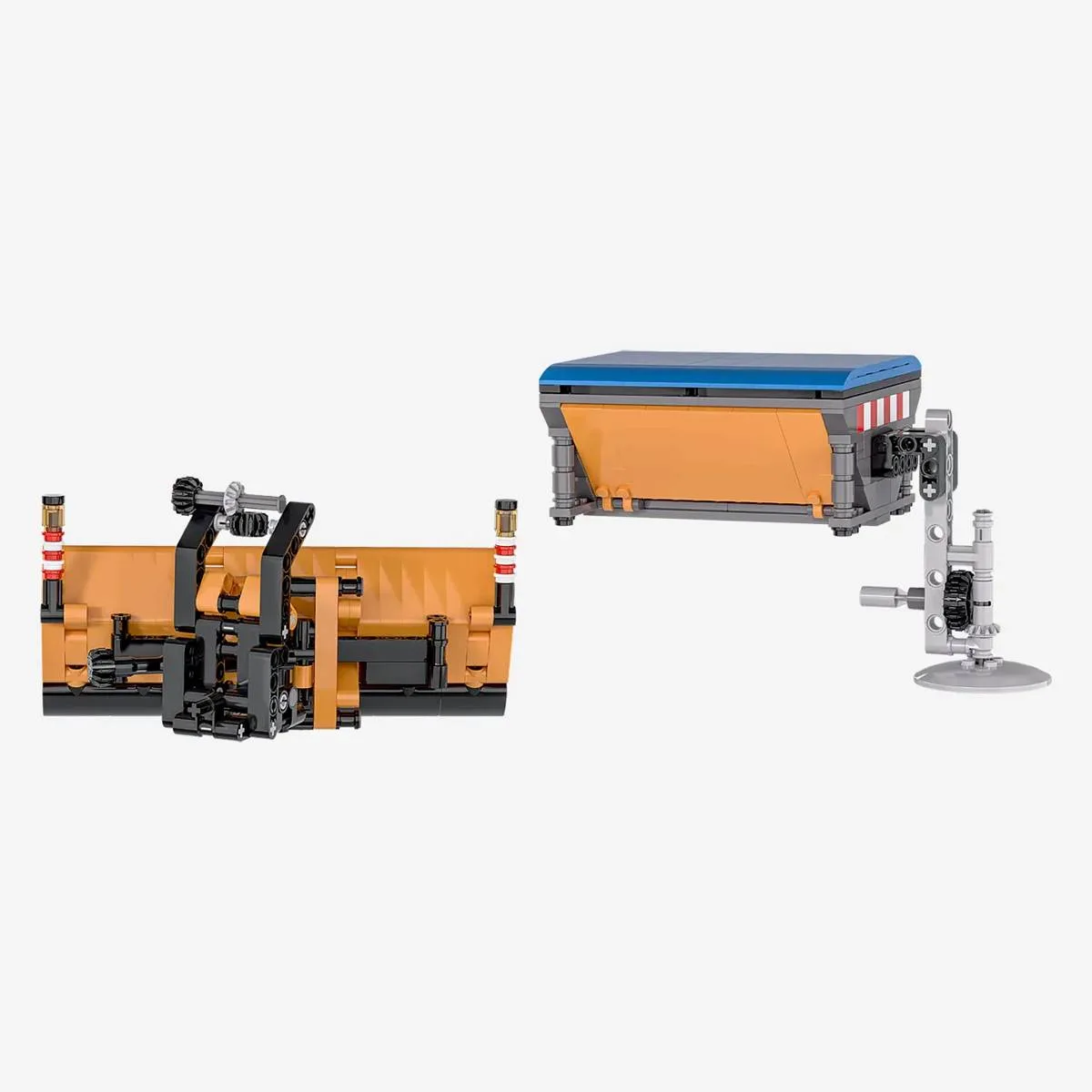 BlueBrixx Accessoire de saleuse et chasse-neige pour véhicule municipal (BB-108033) - prix | Brick Broker