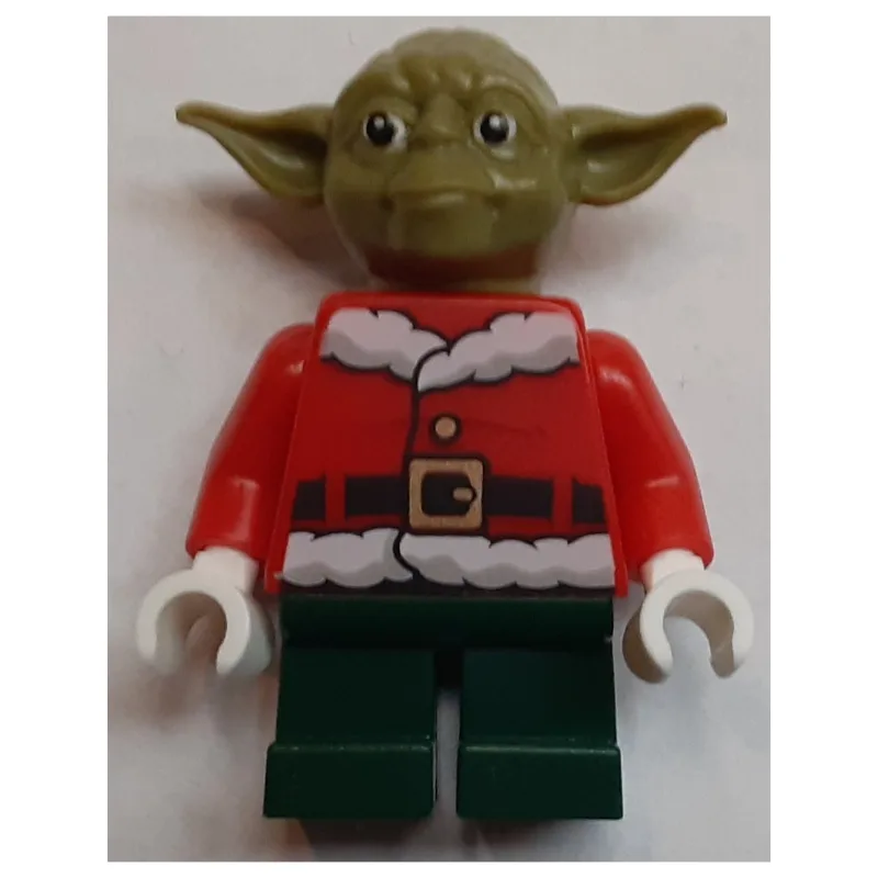 Yoda, Olive Green Head, Santa Jacket — dans quels sets LEGO ? (fig-009096) | Brick Broker