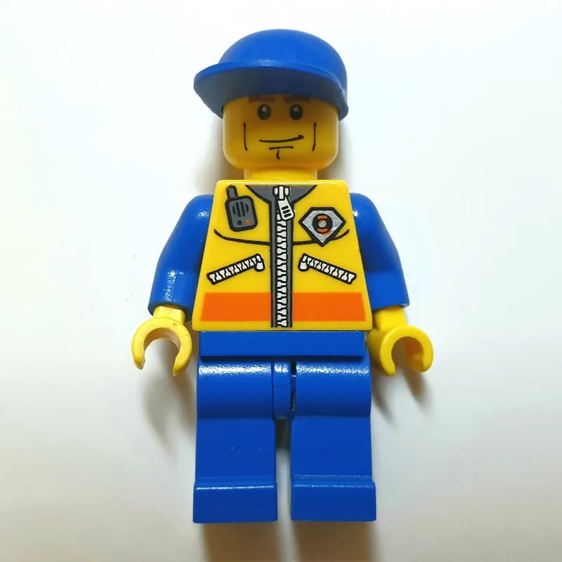 Coast Guard, Yellow Jacket with Zipper, Radio… — minifigurine LEGO | Brick Broker