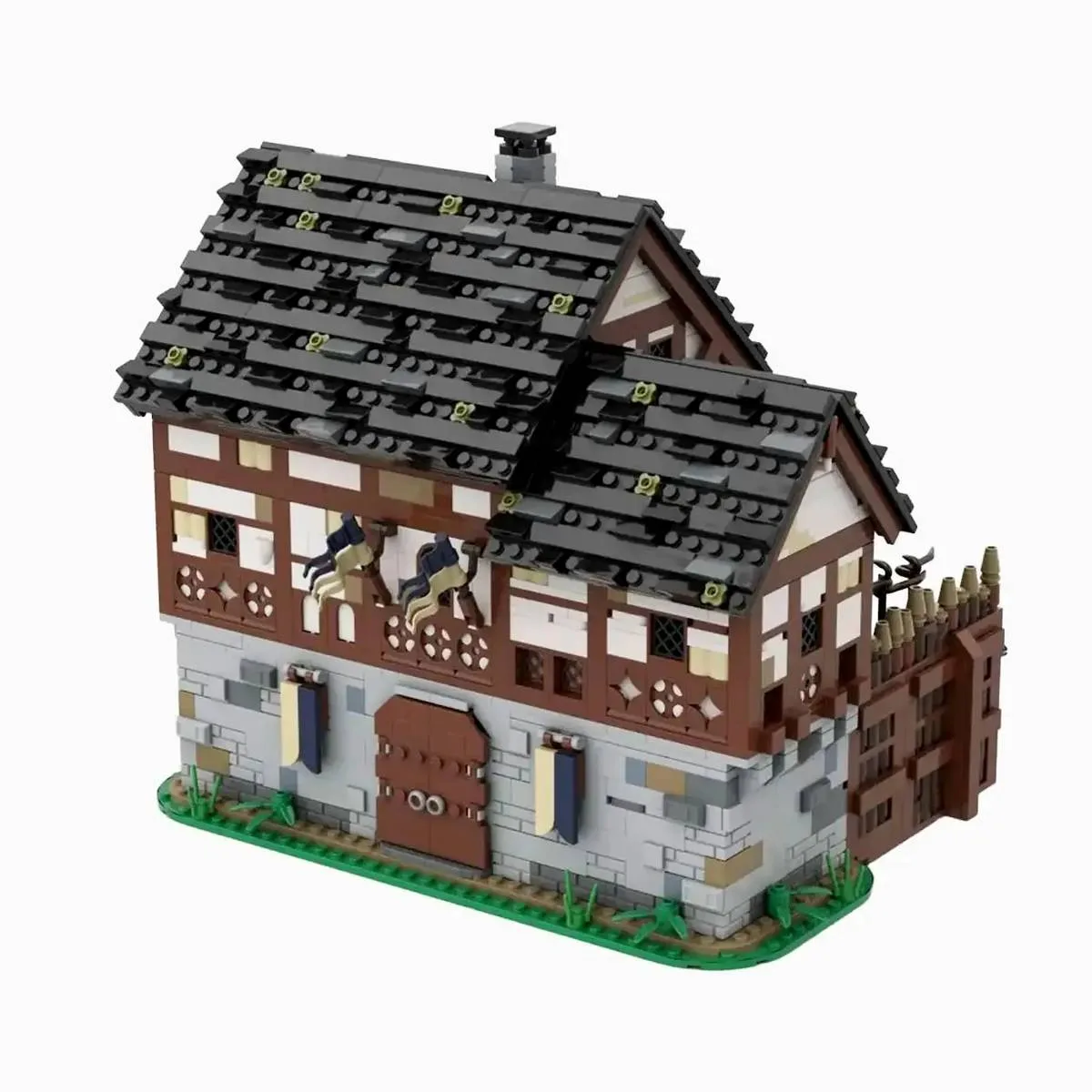 BlueBrixx Maison de garde médiévale (BB-107786) - prix | Brick Broker