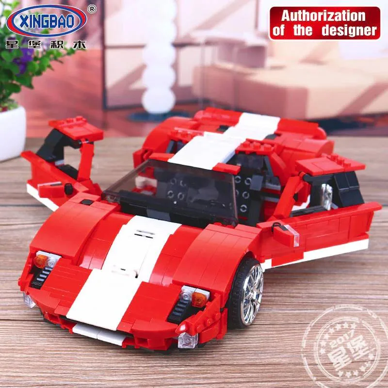 Xingbao Voiture de course Le Fantôme Rouge (XB-03011) - prix | Brick Broker