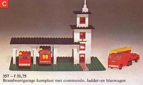 LEGO 357 Caserne de pompiers - prix et où acheter | Brick Broker