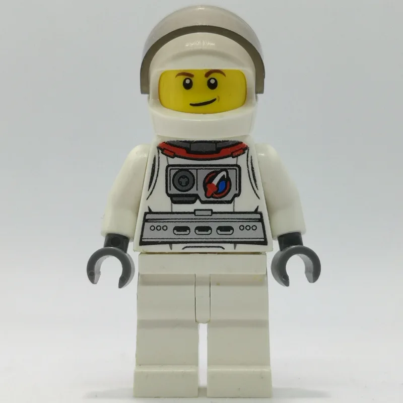 Test Pilot, White Astronaut Suit, White Helme… — minifigurine LEGO | Brick Broker