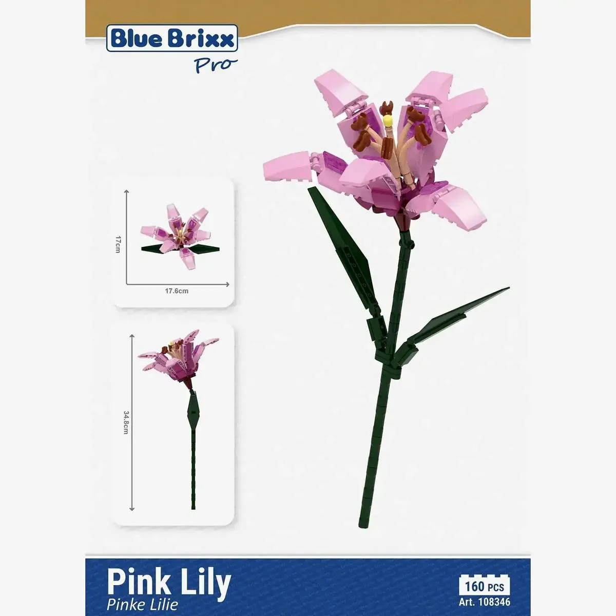 BlueBrixx Lys Rose (BB-108346) - prix et où acheter | Brick Broker