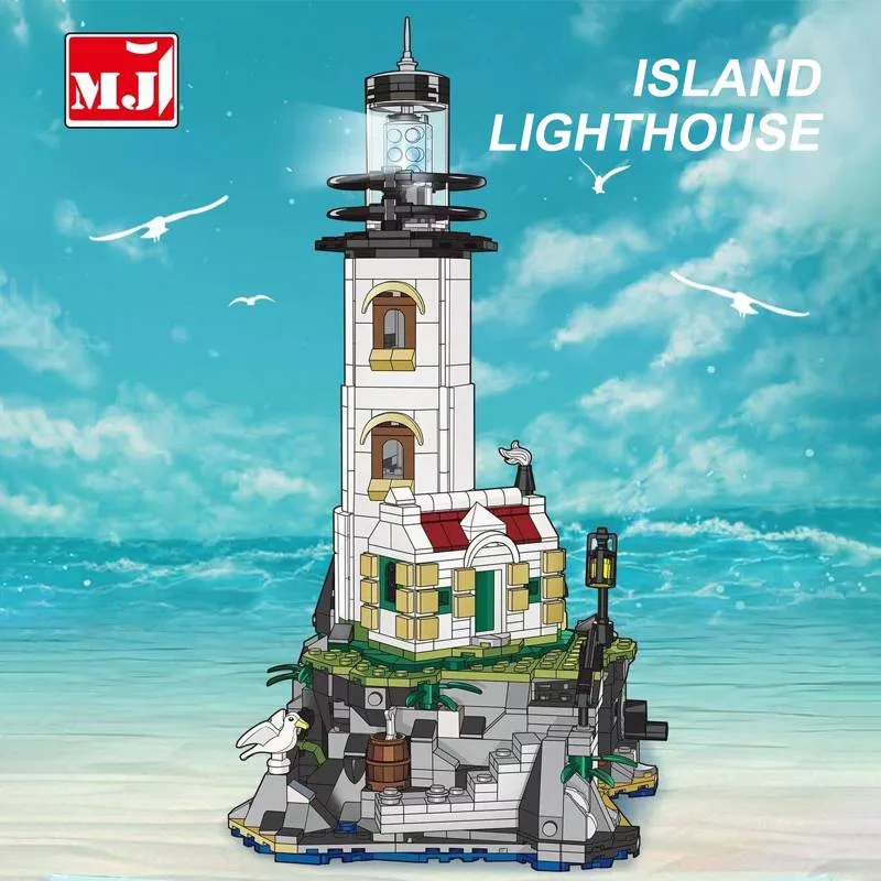 MJI Livre Phare de l'Île (MJI-13045) - prix | Brick Broker