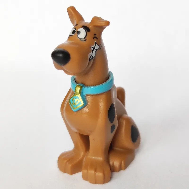 Scooby-Doo Sitting Down with Scared, Clenched… — minifigurine LEGO | Brick Broker