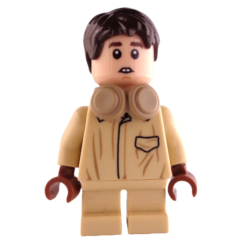 Neville Longbottom, Tan Shirt, Headphones, Sh… — minifigurine LEGO | Brick Broker