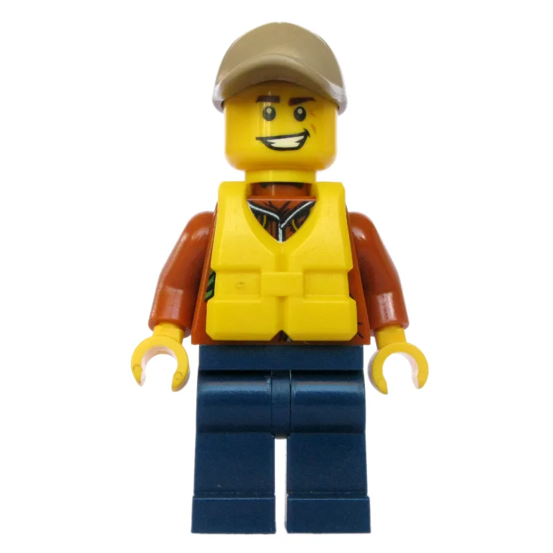 Explorer, Jacket with Pouches, Radio, and Rop… — minifigurine LEGO | Brick Broker