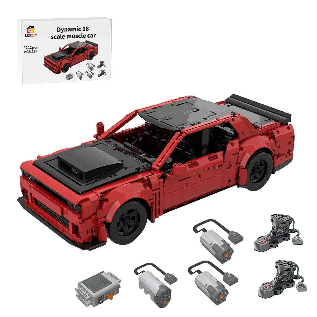 LesDiy SRT Demon RC (LESDIY-3651255) - prix | Brick Broker
