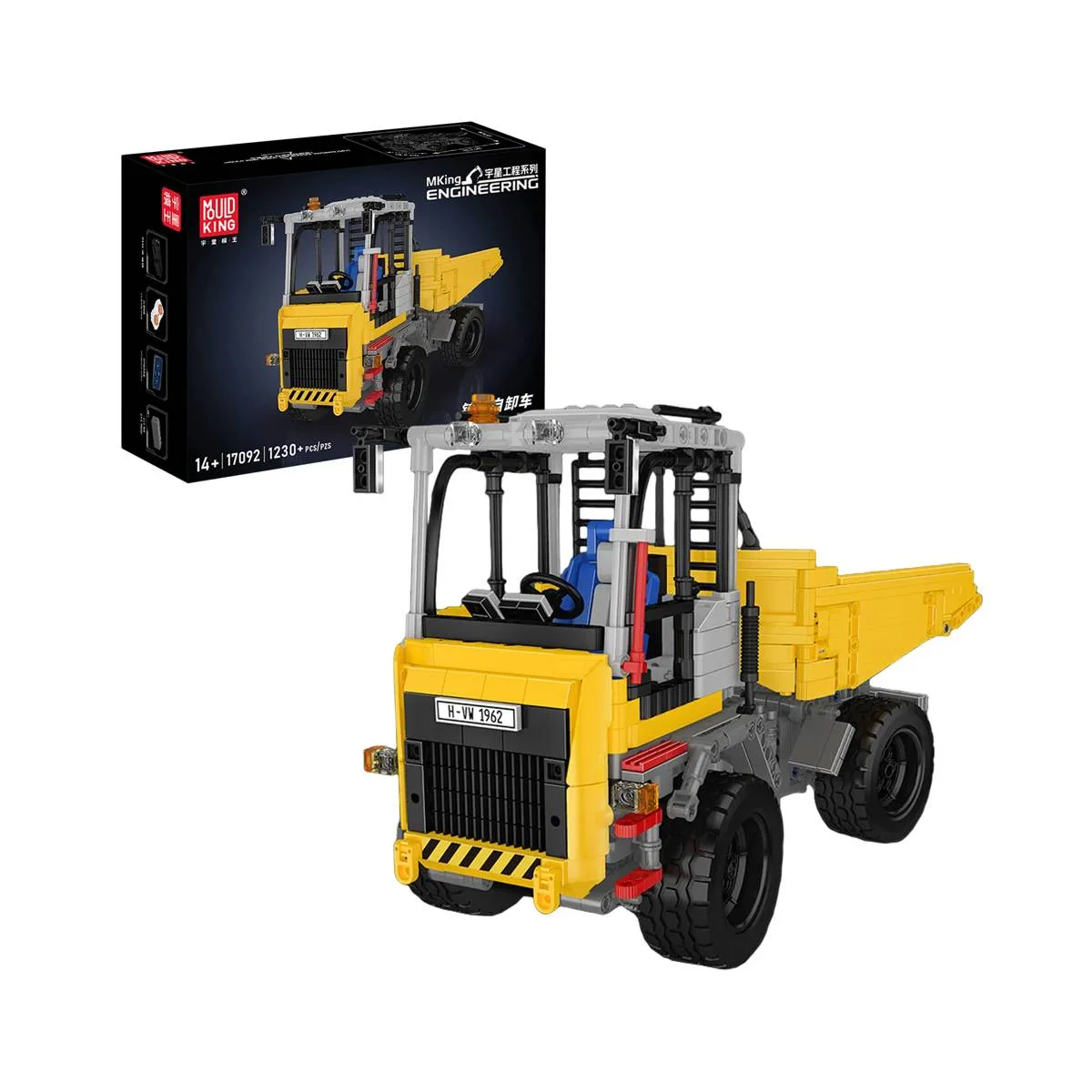 Mould King Camion benne articulé (MOU-17092) - prix | Brick Broker