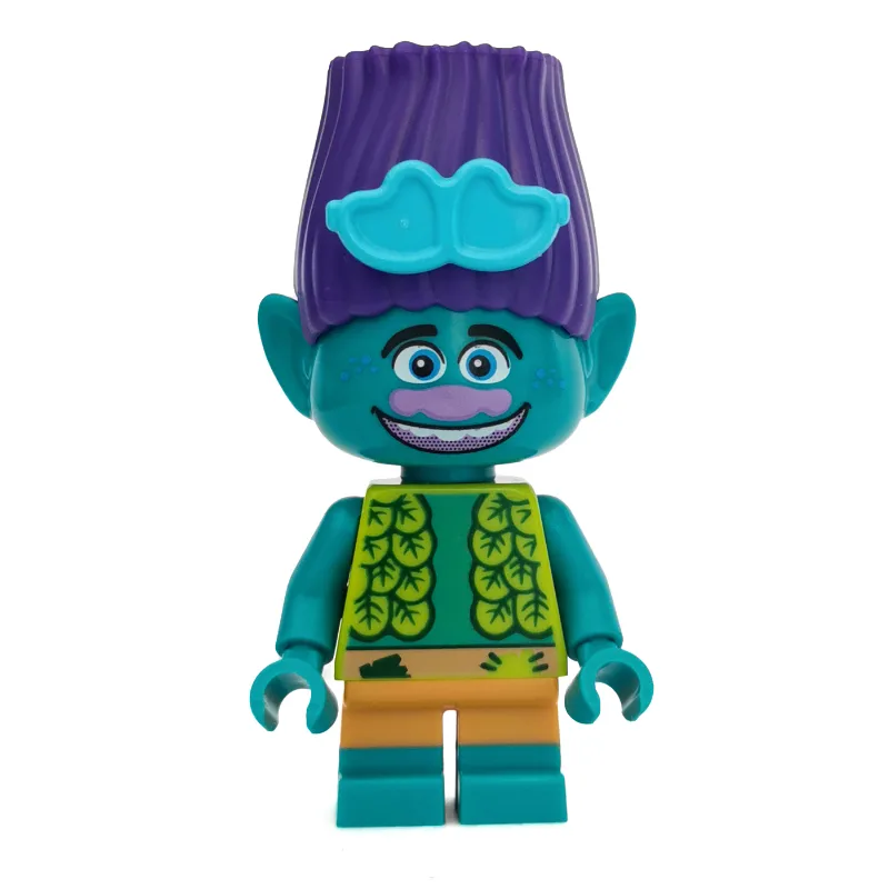 Trolls - Branch with Medium Azure Sunglasses — minifigurine LEGO | Brick Broker