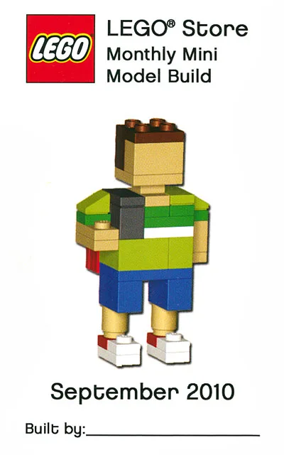 LEGO Garçon avec sac à dos (MMMB028-1) - prix | Brick Broker