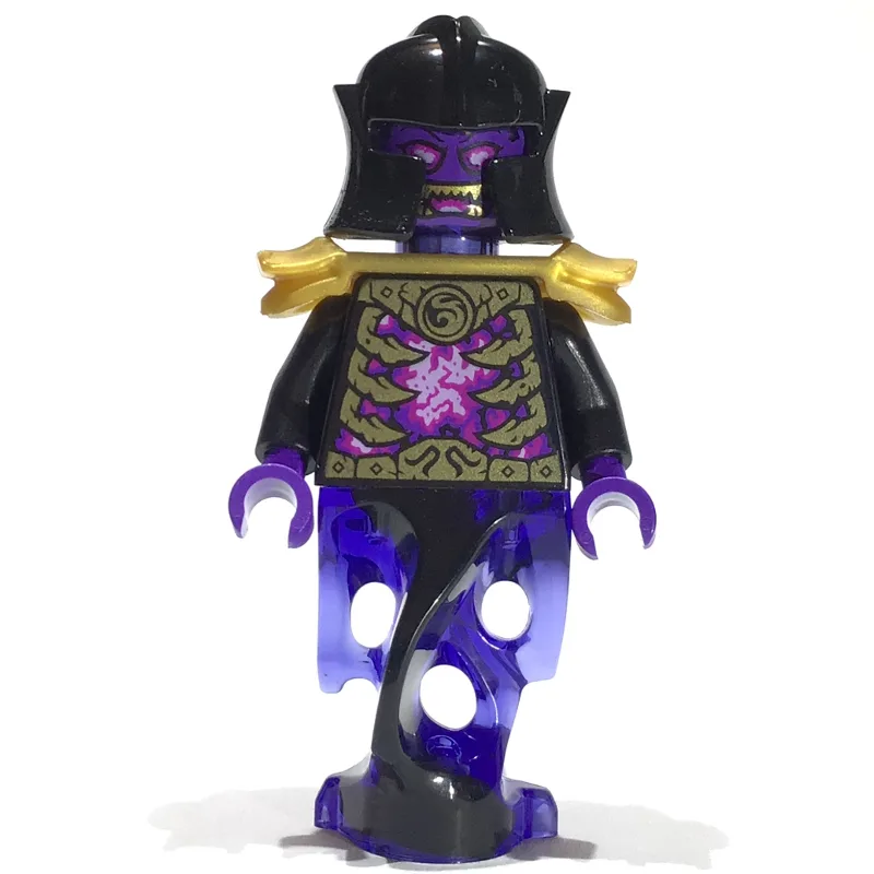 Overlord - Trans-Purple Head, Black Torso, Sh… — minifigurine LEGO | Brick Broker
