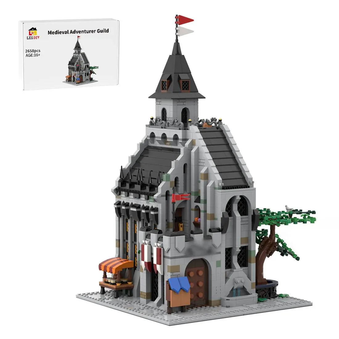 LesDiy Guilde des Aventuriers Médiévaux (LESDIY-3731108) - prix | Brick Broker