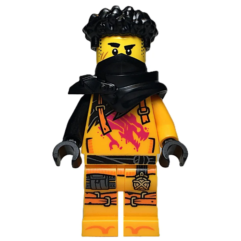 Arin, Black Shoulder Armor and Mask, Hair — minifigurine LEGO | Brick Broker