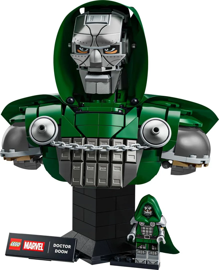 LEGO 76345 Buste du Docteur Doom - prix et où acheter | Brick Broker