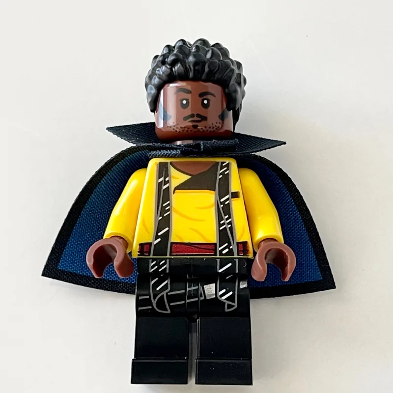 Lando Calrissian, Young, Short Cape with Coll… — minifigurine LEGO | Brick Broker