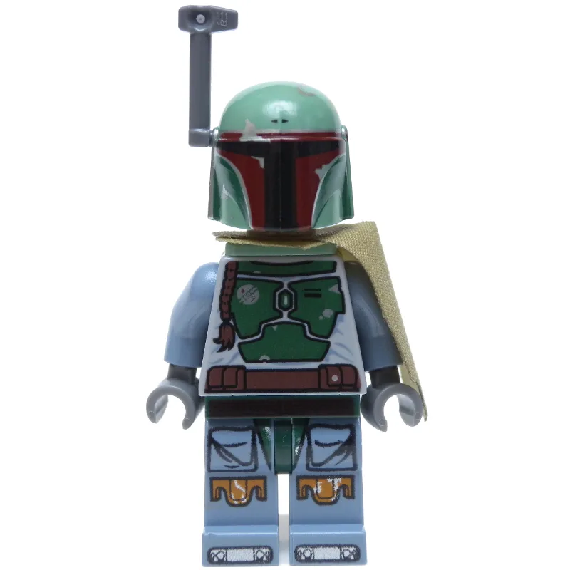 Boba Fett, Helmet, Jetpack Neckwear, Olive Gr… — minifigurine LEGO | Brick Broker