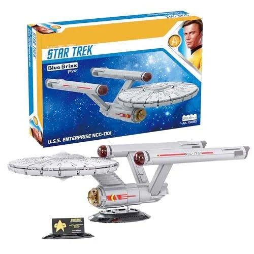 BlueBrixx USS Enterprise NCC-1701 de STAR TREK (BB-104183) - prix | Brick Broker