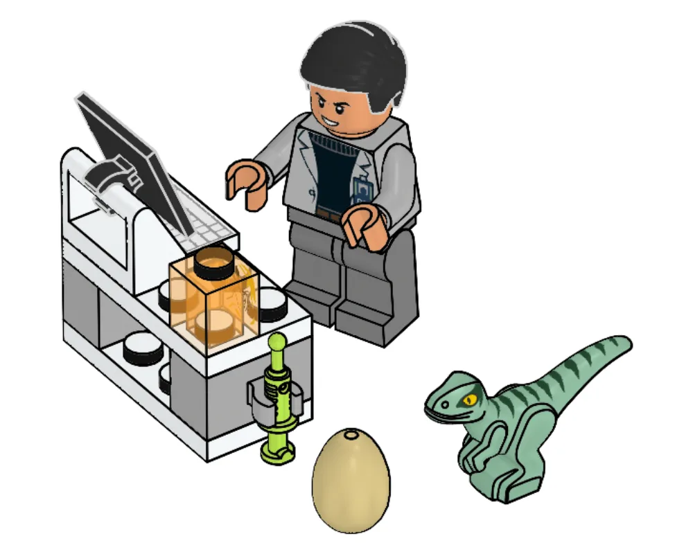 LEGO 122112 Le laboratoire du Dr. Wu - prix | Brick Broker