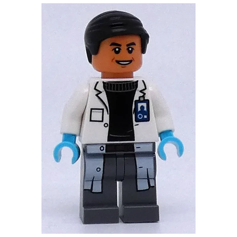 Dr. Henry Wu, Dark Azure Hands — dans quels sets LEGO ? (fig-002058) | Brick Broker