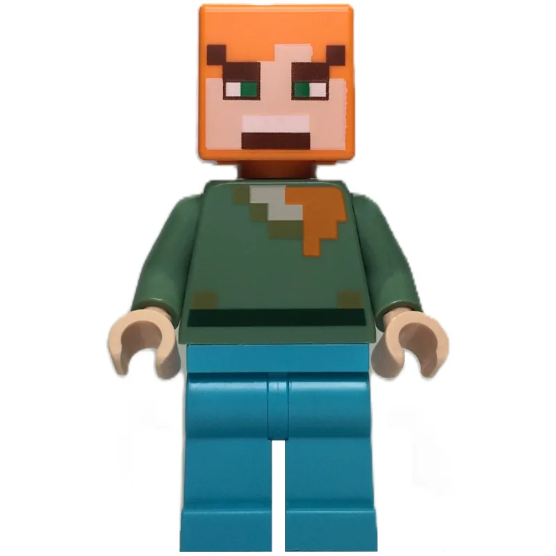 Alex, Reddish Brown Squares on Face — dans quels sets LEGO ? (fig-015906) | Brick Broker