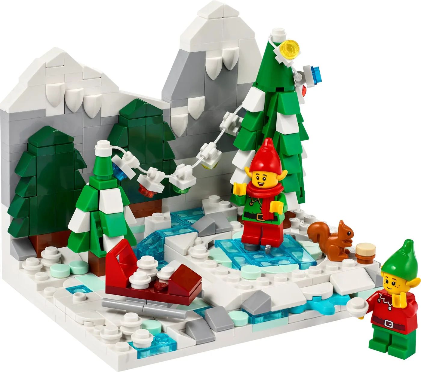 LEGO 40564 Scène des Elfes d'hiver - prix | Brick Broker