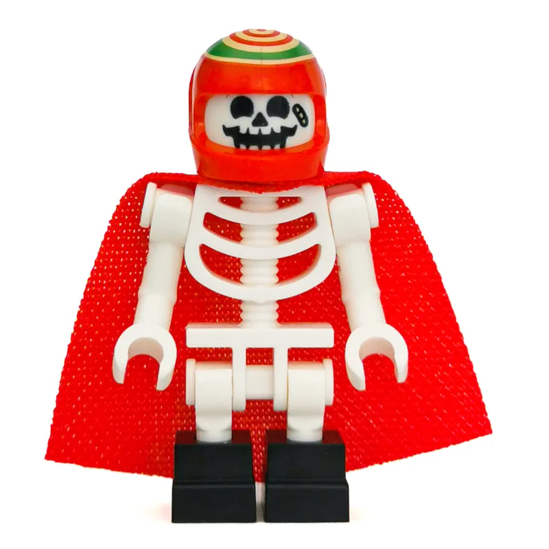 Douglas Elton / El Fuego, Skeleton with Red H… — minifigurine LEGO | Brick Broker