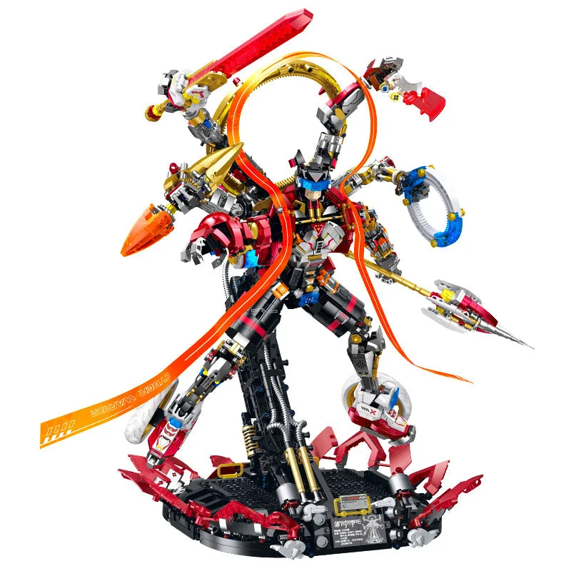JIESTAR Kit méca Cyber Hero électroplaqué GULY 80504 (JS-80504) - prix | Brick Broker