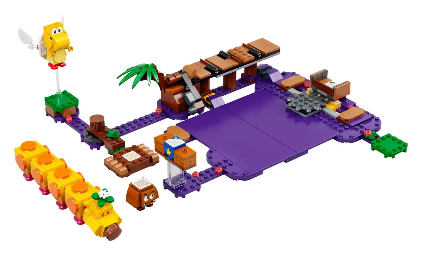 LEGO 71383 Pack d'extension Le Marais Empoisonné de Wiggler - prix | Brick Broker