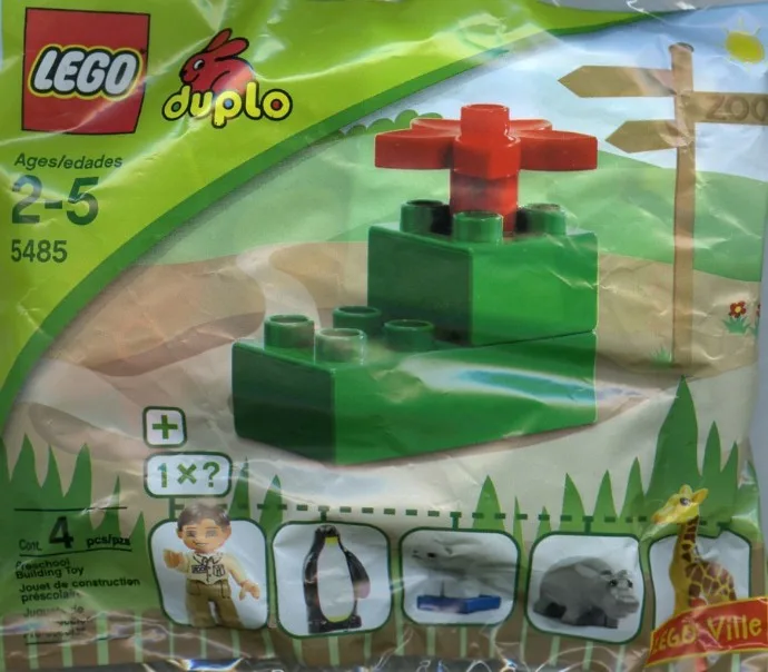 LEGO 5485 Animaux du Zoo - Gardien de Zoo - prix | Brick Broker