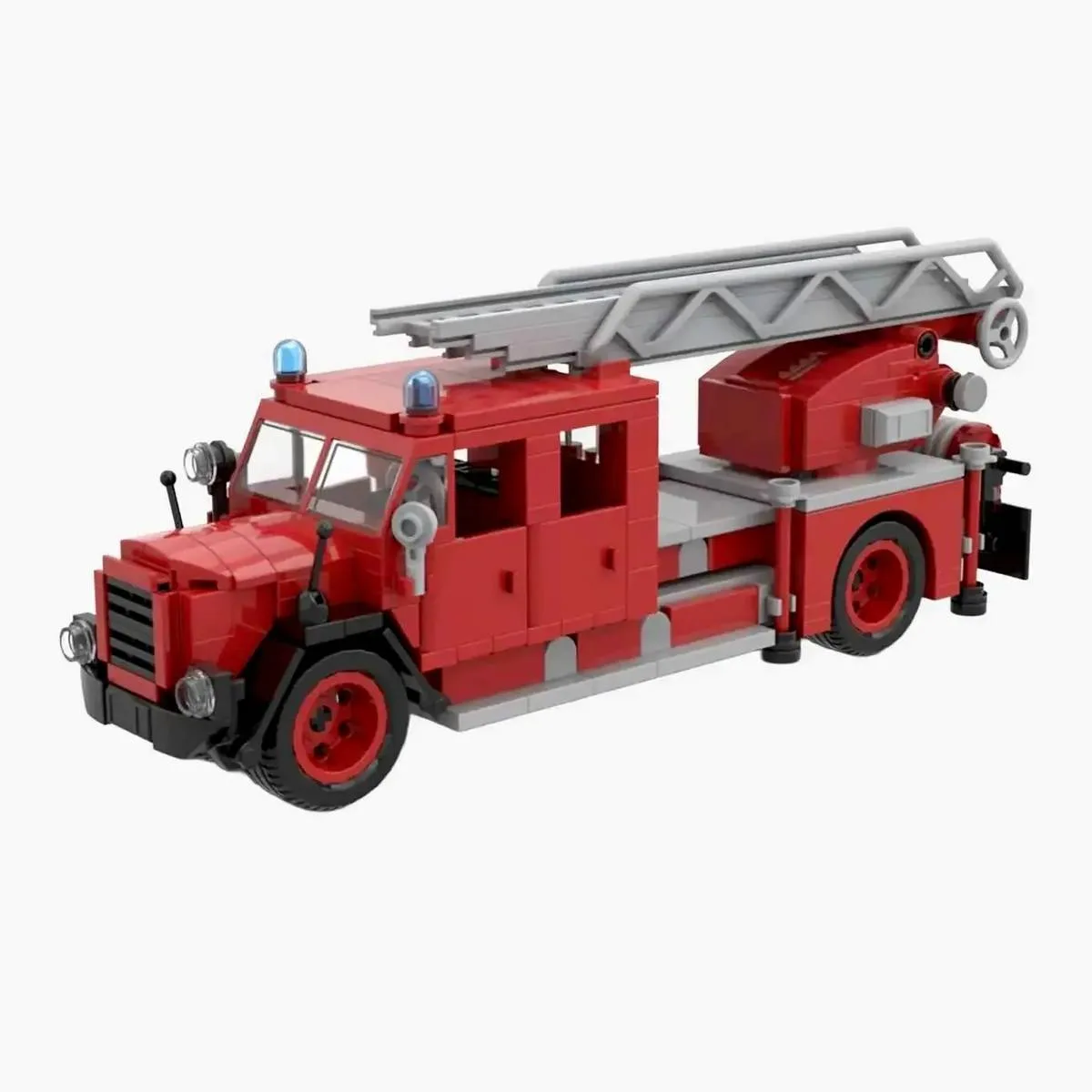 BlueBrixx Camion de pompiers échelle classique (BB-103335) - prix | Brick Broker