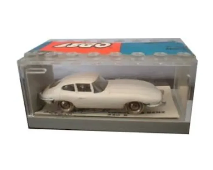 LEGO 670 Jaguar Type E 1:87 avec Garage - prix | Brick Broker